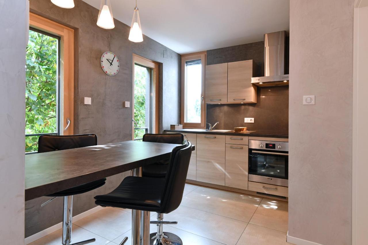 Gite Contemporain L'Hirondelle Guémar Exterior foto