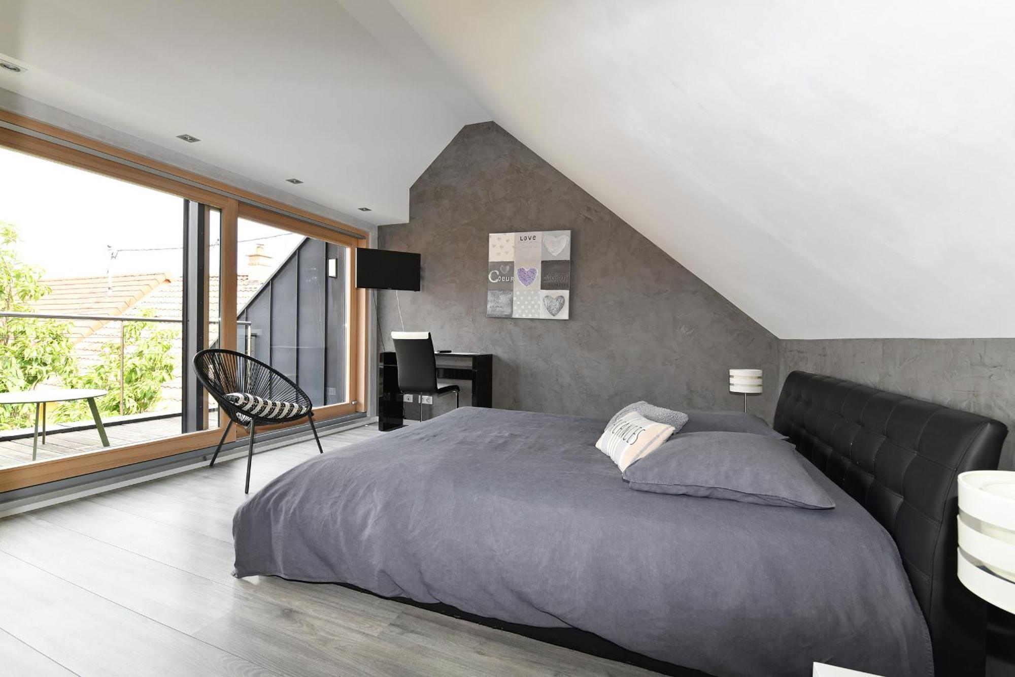 Gite Contemporain L'Hirondelle Guémar Exterior foto